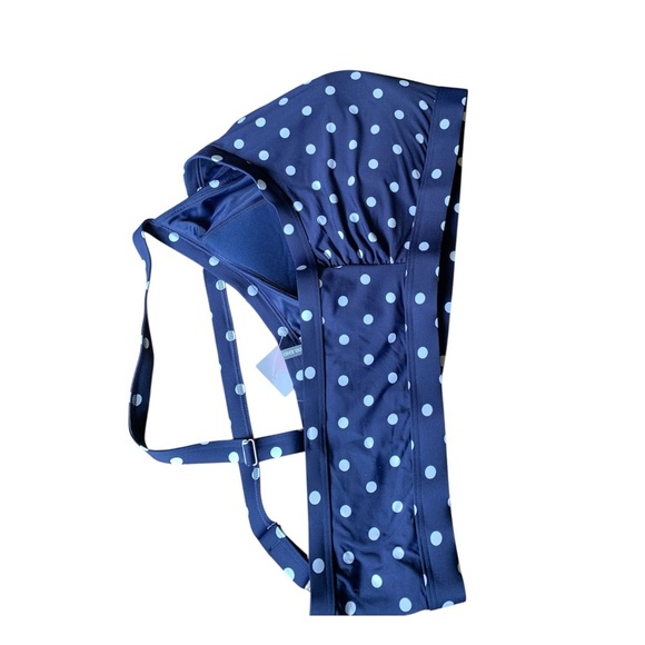 LANDSEND Women’s Plus Scoopneck X-Back Sports Bra Bikini Top Modest Swimsuit Top - Picture 6 of 6